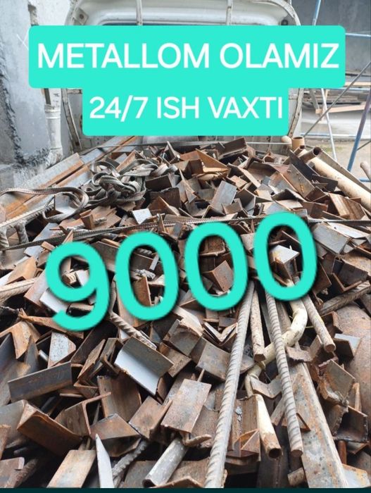 9000 sum metallom Metallolom metalom olamiz 24/7