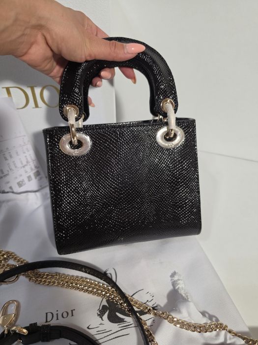 Дамска чанта Christian Dior Lizard Mini