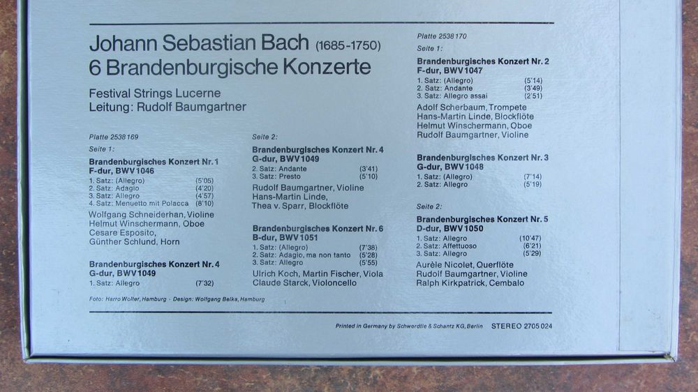 Discuri Vinil stare perfecta Bach Mozart Wagner Mahler s.a