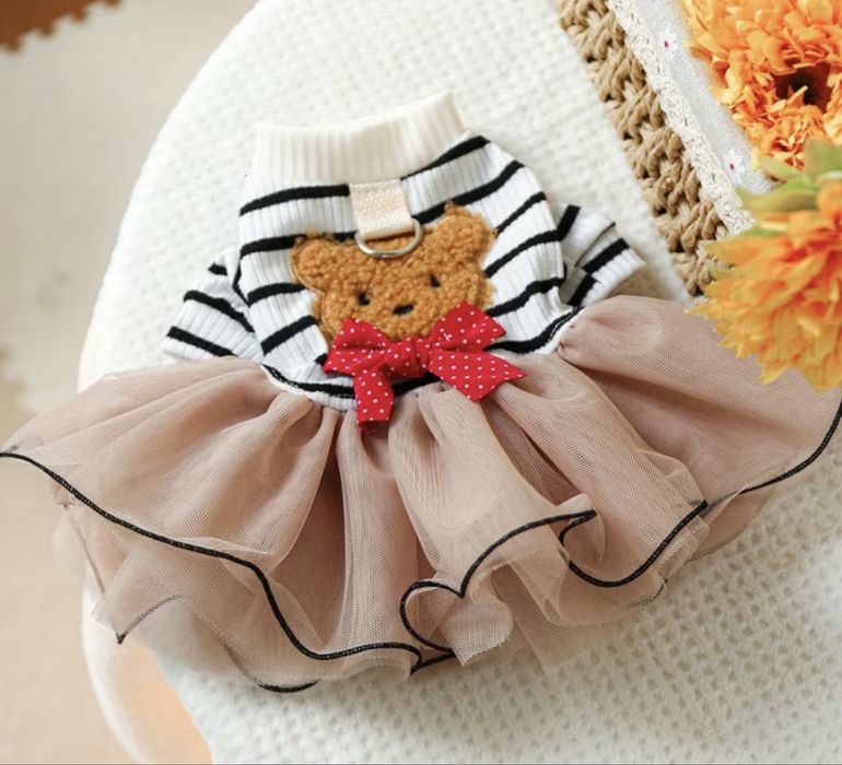 Зимно яке и рокличка за кученце XS