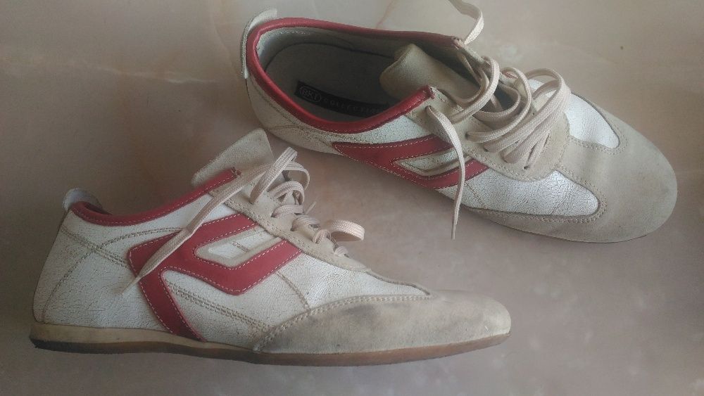 Adidasi unisex, din piele