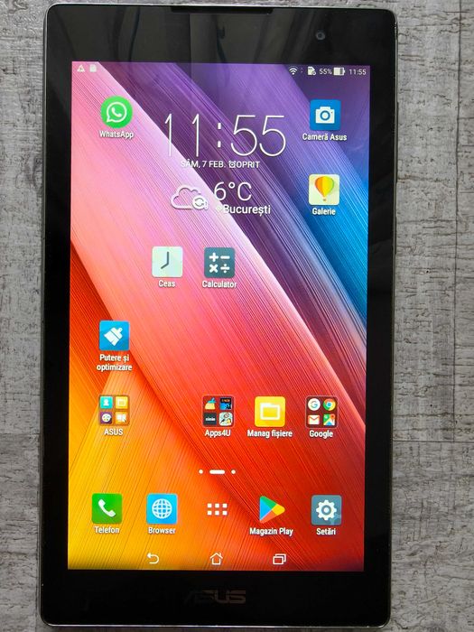 ASUS ZenPad C 7.0 Android Intel Quad 1.1GHz, 1GB RAM, 16GB 3G dual SIM