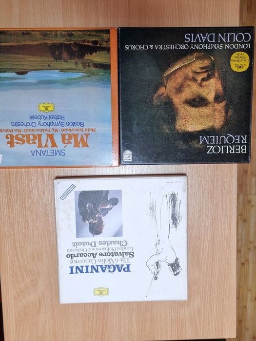 Discuri vinil (muzică clasică) ( Chopin,  Mozart, Strauss s.a.)