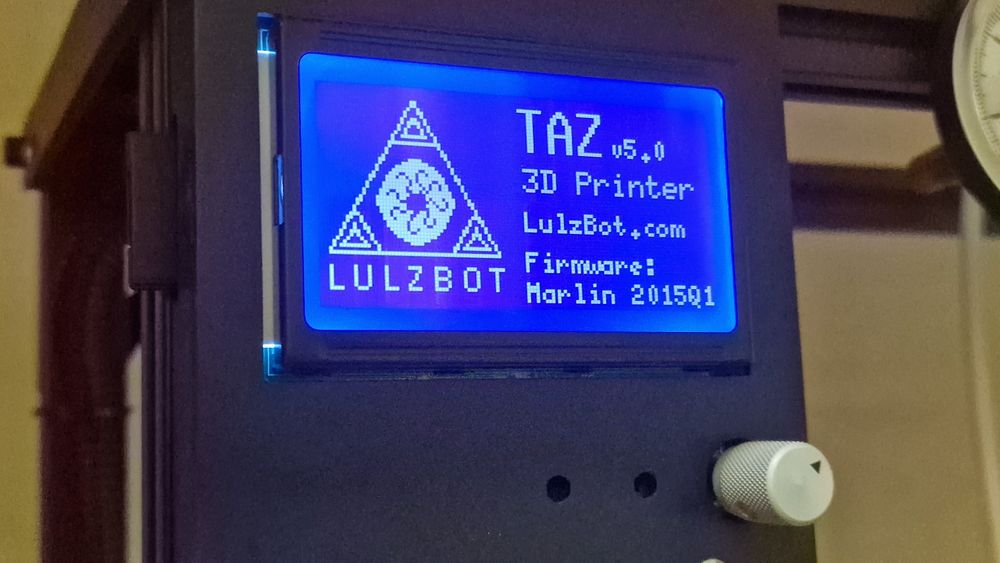 Lulzbot Taz 5 с проблем 3д принтер