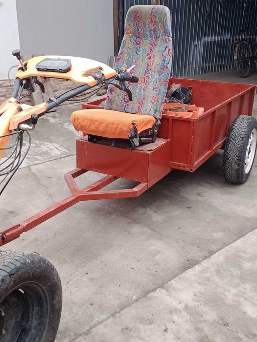 Motocultor Ruris 8,5 cai, la pachet