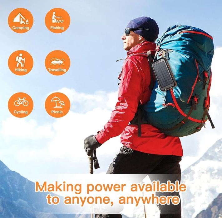 Преносимо соларно зарядно устройство