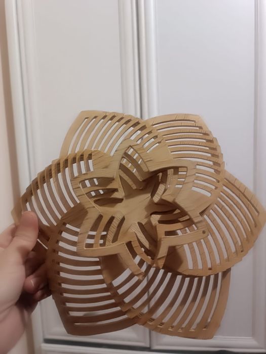 Фруктовница деревянная