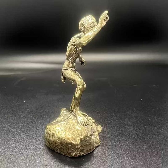 Фигура Ам-гъл Смеагол Хобит Sméagol My precious,ръчна изработка, бронз