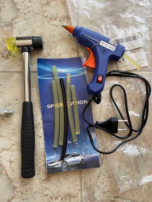 Комплект за ремонт на вдлъбнатини без боядисване (PDR комплект)