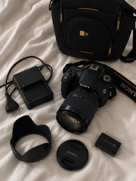 Sony α58 + объектив 18–135 мм