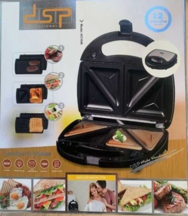 Тостер гриль/бутербродница/сэндвич