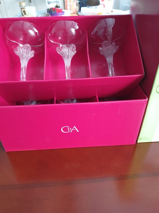 Фужеры хрустальные