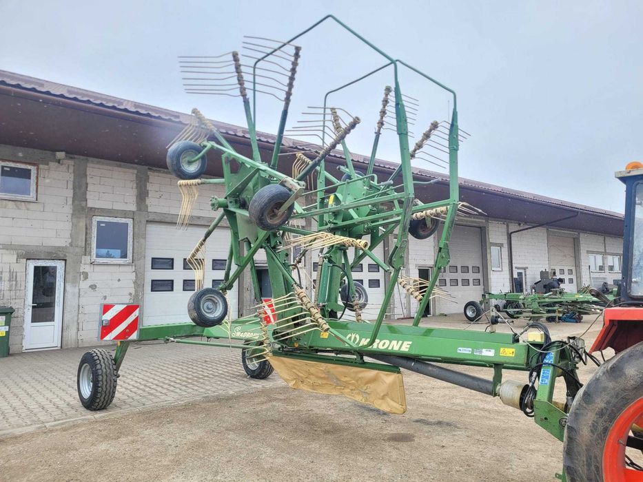 Grebla de adunat fan dublu Krone