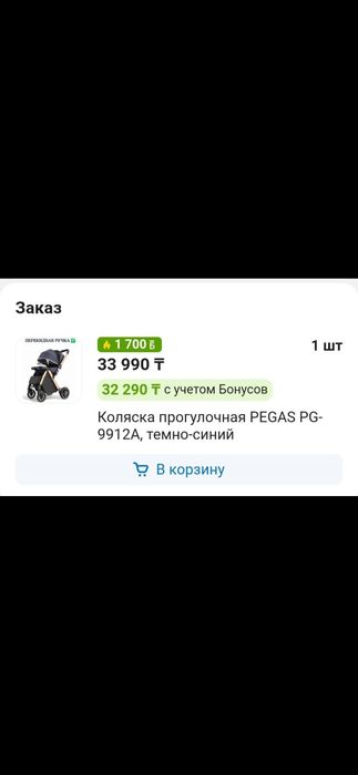 Коляска до 4 лет 25 000