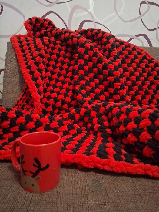 Ръчно плетено одеяло