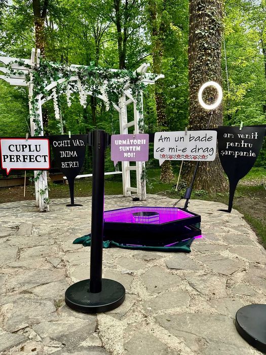 VideoBooth 360 Infinity Mirror Cabina foto Oglinda Magica