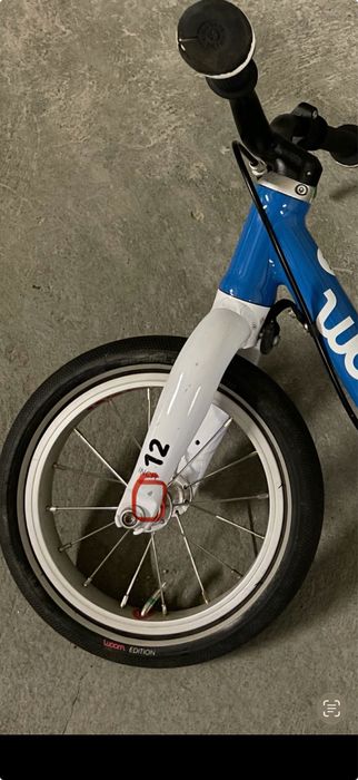 Bicicleta woom 1 cu placa pentru picioare