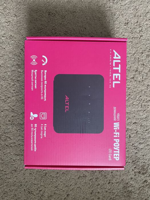 Wi Fi роутер Altel Lte cat6 model p28