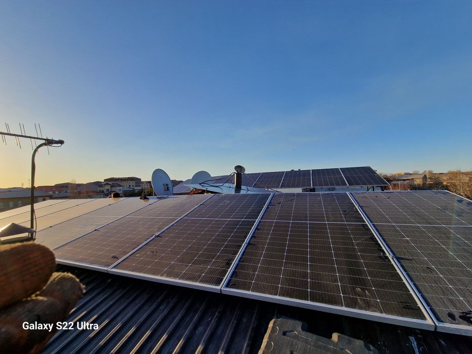 Установка и настройка солнечных панелей