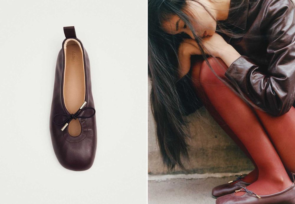 Alohas Rosalind кафяви балеринки нови 39 номер