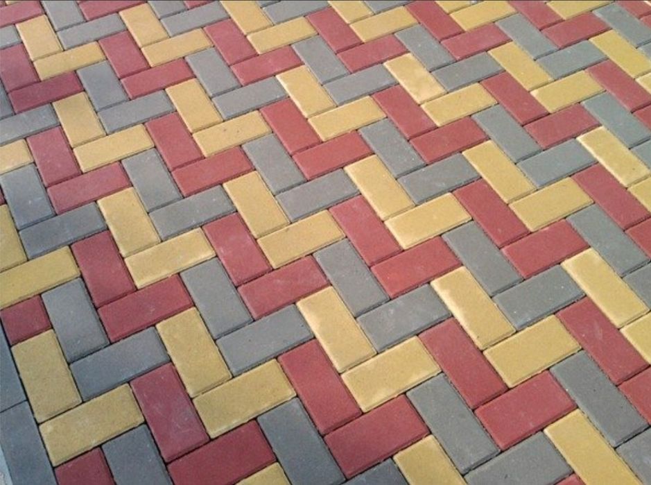 Брусчатка вибропрессованная