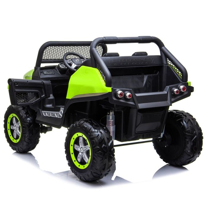 Masinuta Electrica Kinderauto Mercedes UNIMOG 4x4 PREMIUM #Verde