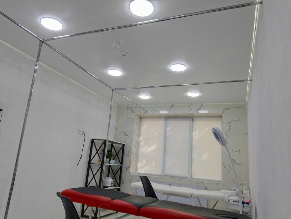 Каркас для ширмы из хромированной трубы