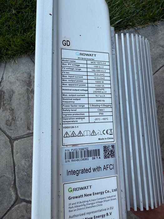 !!! Invertor ON-GRID Growatt !!!   ! REDUCERE !