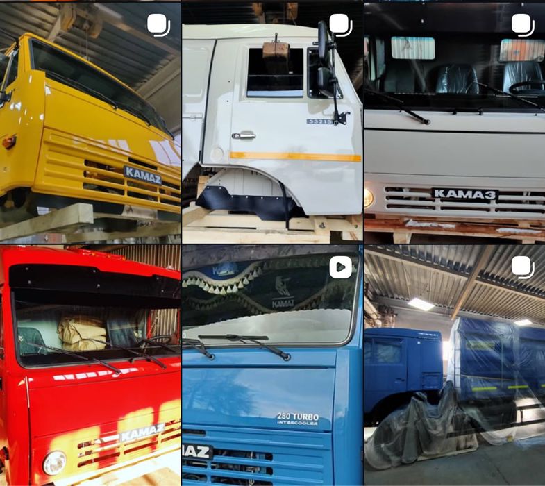 Кабины камаз новые и с капремонта