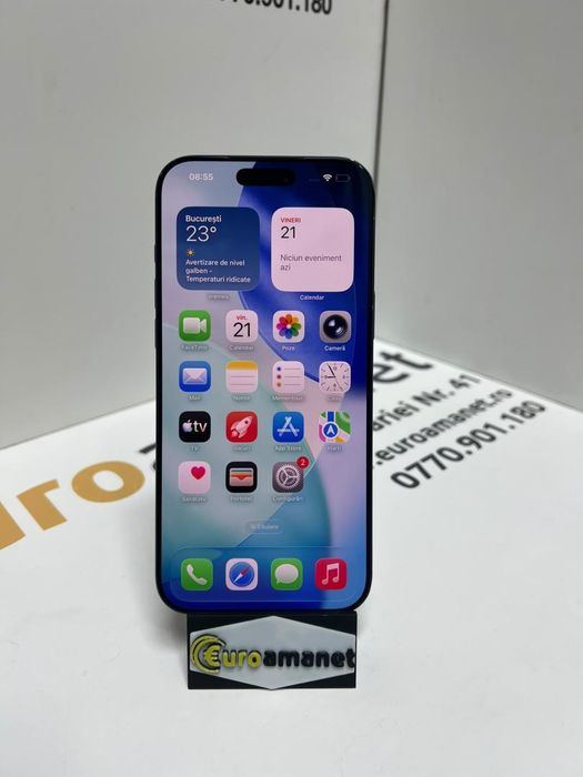 iphone 17 Promax 256 Gb 98% baterie 226 cicluri incarcare -P-