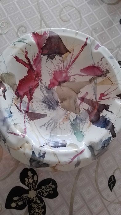 Пепелник-диаметър 25 см,немска керамика.