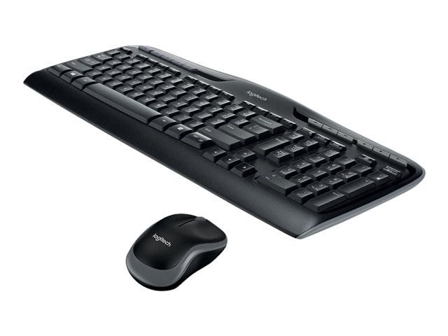 Logitech комплект клавиатура и мишка