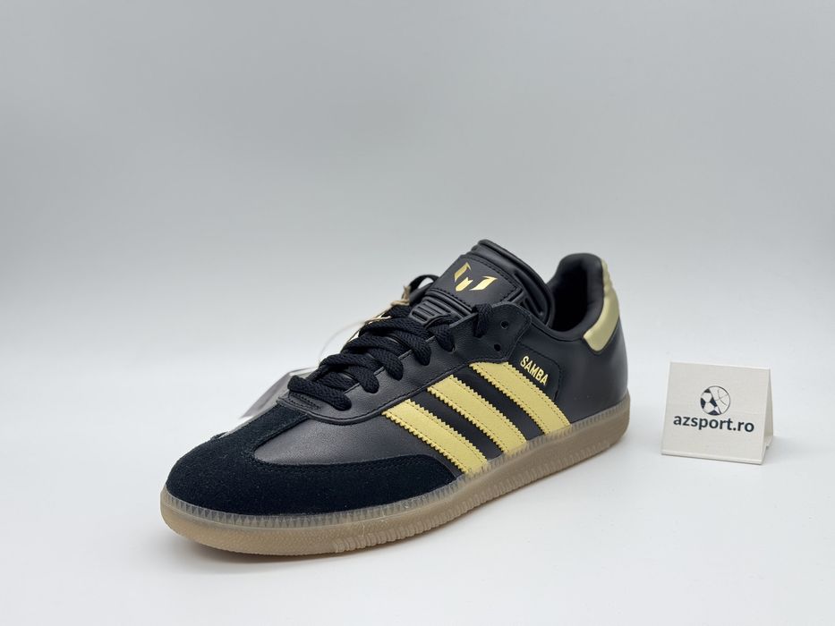 Adidas Samba Messi Indoor Noi Originali (40 2/3)