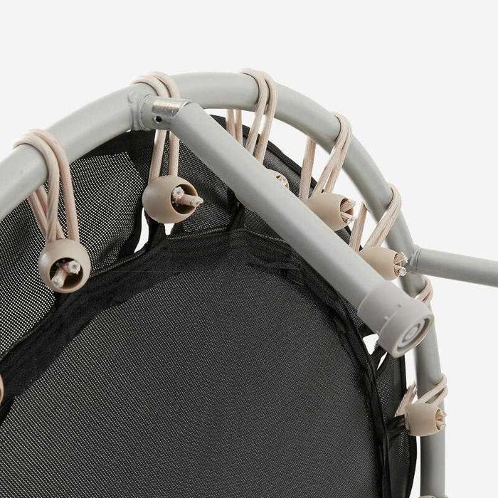 Rebounder Trambulina fitness picioare pliabile si bară frontala