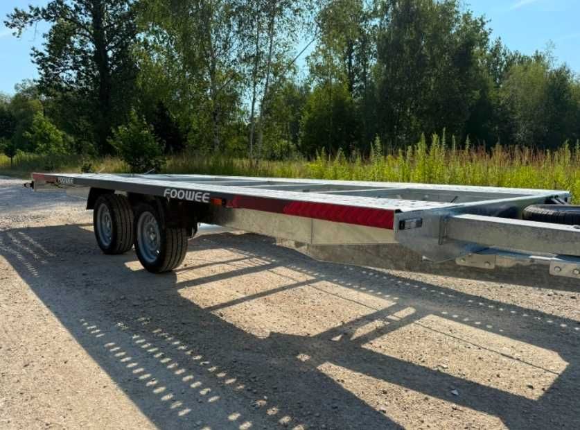 Trailer transport auto, drept, 4,5-5 metri, MMA 2700 kg