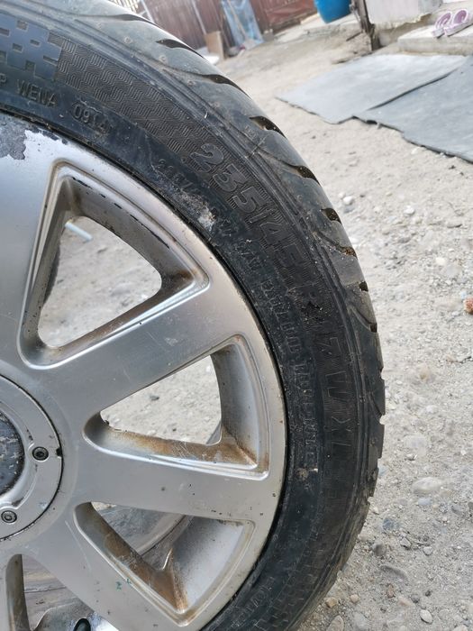 Roata audi, cauciuc nou r17