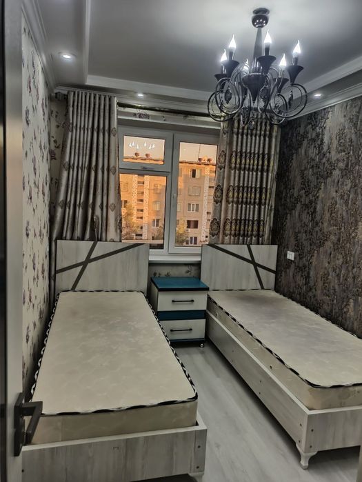 Аренда Сдаётся 3 Комнатная Квартира сделана 4 Комнаты, На Долгосрочное