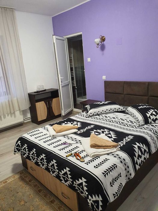 Pensiune D+P+M si anexe, teren 613 mp in Calimanesti -Jiblea