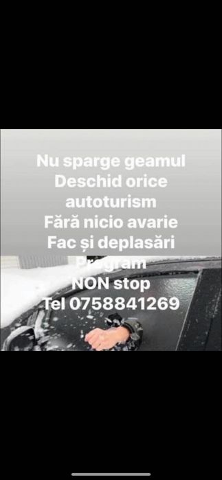 Deblocari Auto non stop fără avari tel 0746933933
