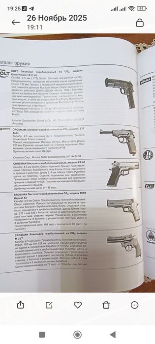 Каталог оружия .