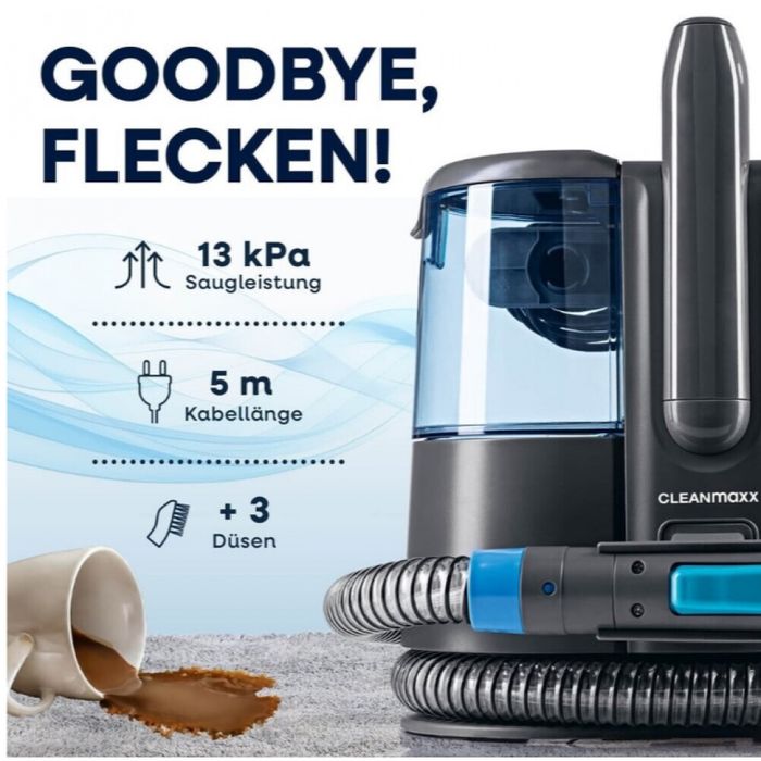 Перяща прахосмукачка CleanMaxx Pro Power