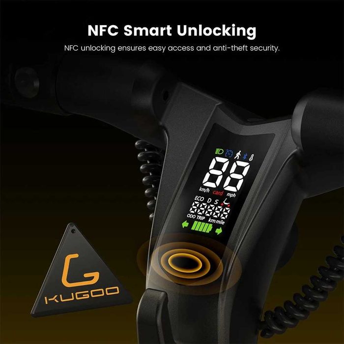 Noua Sigilata‼️KuGoo M3 PRO Kukirin‼️2025‼️800W Contact Cheie card NFC