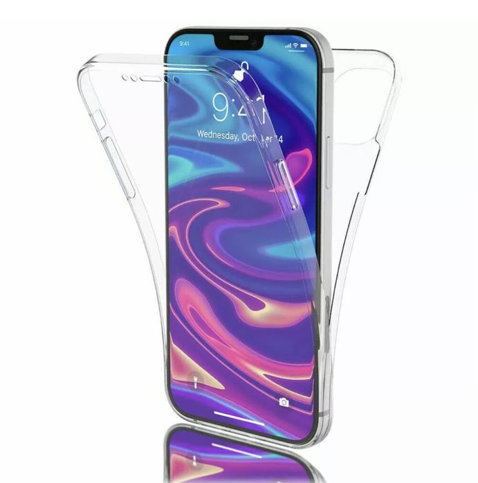 Husa CRYSTAL 360° fata + spate iPhone 13 , 13 Mini, 13 Pro, 13 Pro Max