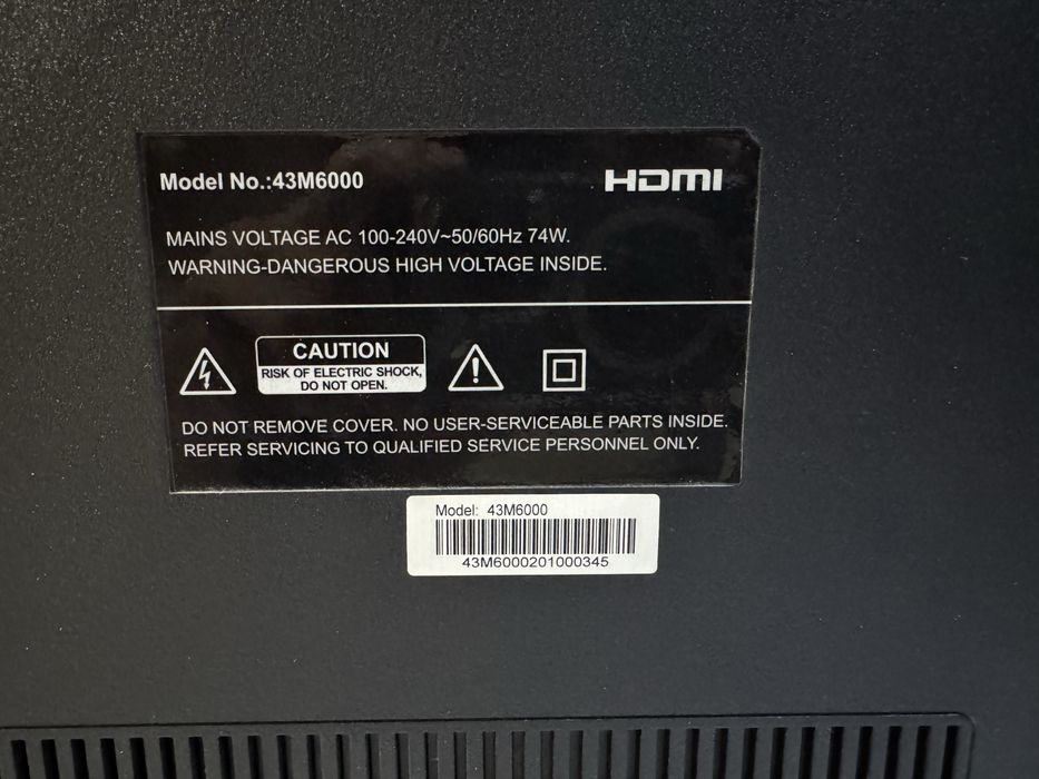 Samsung smart 43 Xitoy