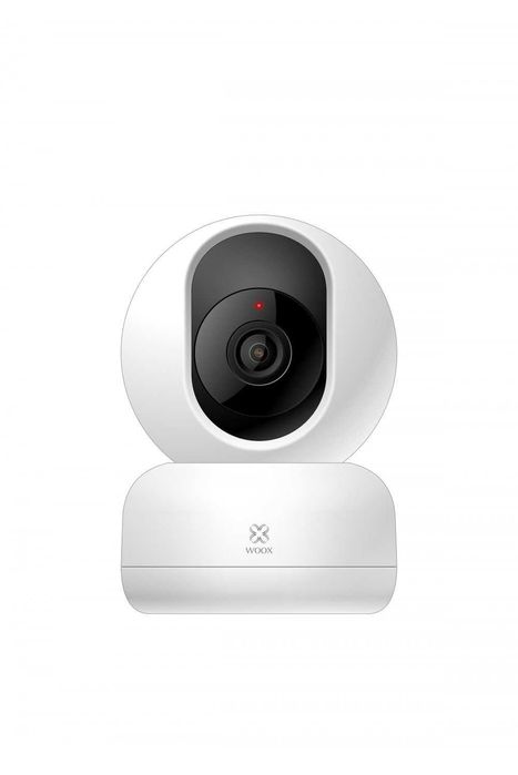 Смарт камера Woox R4040, PTZ, Вътрешна, HD, 360 градуса, Бяла