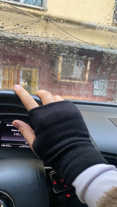 Митенки трикотажные