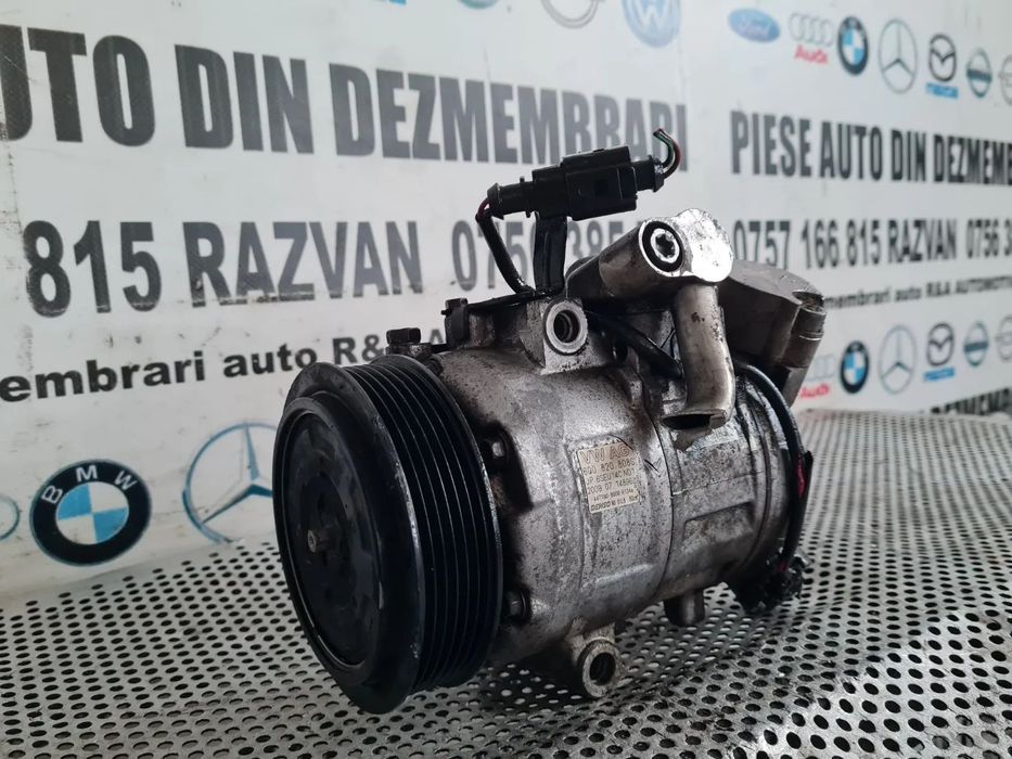 Compresor Clima Aer Conditionat AC Skoda Fabia 2 Roomster Praktik Seat Ibiza Vw Polo 6R An 2008-200