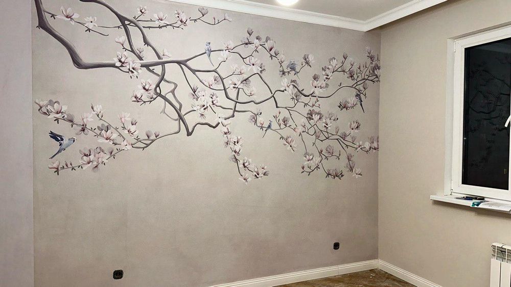 Поклейка обоев всех видов