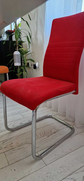 Луксозна Tрапезна Разтегателна Маса и 6 дизайнерски стола