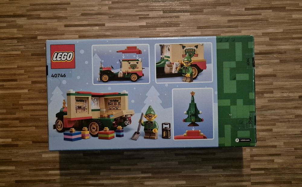 LEGO Camionul de livrare al lui Mos Craciun 40746, 224 piese